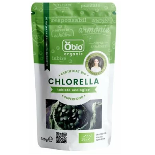 Chlorella 250 tablete, Obio